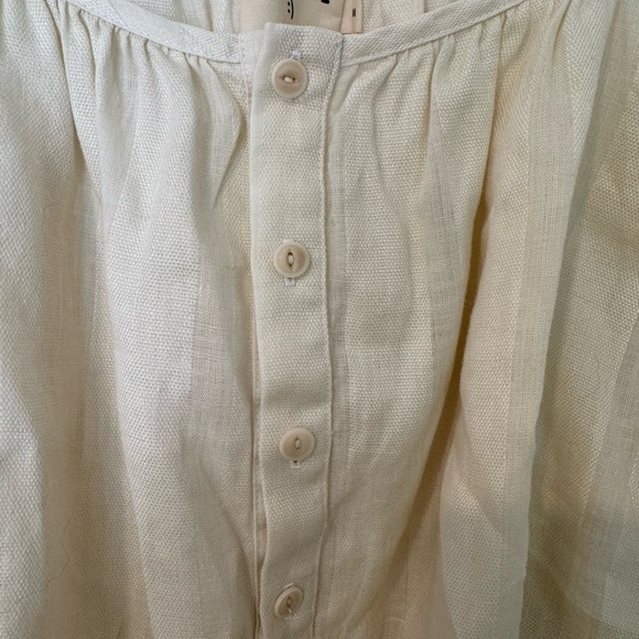 Rudy Jude Medium Linen Debbie Blouse - NWT - Picture 6 of 14